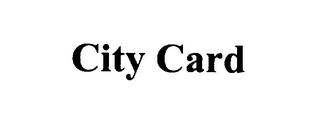 CITY CARD