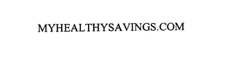 MYHEALTHYSAVINGS.COM