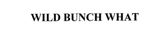 WILD BUNCH WHAT