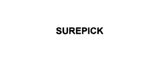 SUREPICK