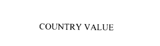 COUNTRY VALUE