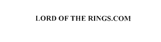 LORD OF THE RINGS.COM