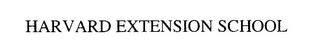 HARVARD EXTENSION SCHOOL