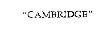 "CAMBRIDGE"