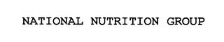 NATIONAL NUTRITION GROUP