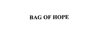 BAG OF HOPE