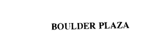BOULDER PLAZA