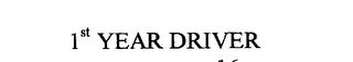 1ST YEAR DRIVER