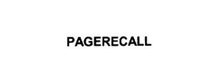PAGERECALL