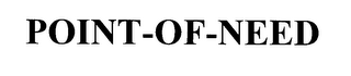 POINT-OF-NEED