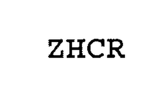 ZHCR
