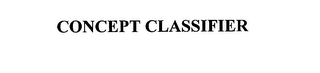 CONCEPT CLASSIFIER
