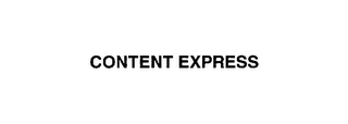 CONTENT EXPRESS