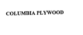 COLUMBIA PLYWOOD