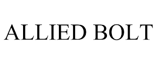 ALLIED BOLT