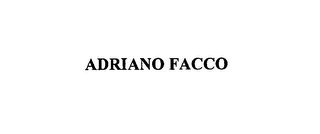 ADRIANO FACCO