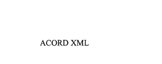 ACORD XML