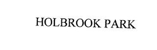 HOLBROOK PARK