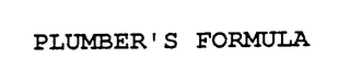 PLUMBER'S FORMULA