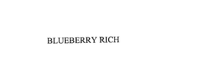 BLUEBERRY RICH