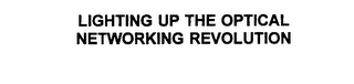 LIGHTING UP THE OPTICAL NETWORKING REVOLUTION