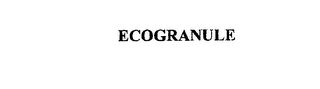 ECOGRANULE