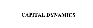 CAPITAL DYNAMICS