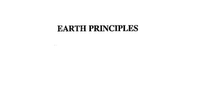EARTH PRINCIPLES