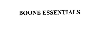 BOONE ESSENTIALS