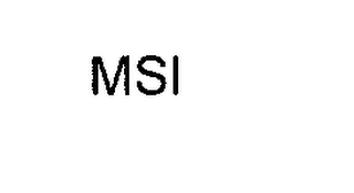 MSI