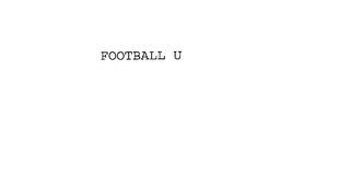 FOOTBALL U