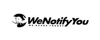 WENOTIFYYOU WE NEVER FORGET