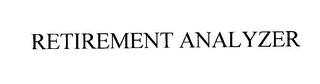 RETIREMENT ANALYZER