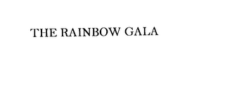 THE RAINBOW GALA