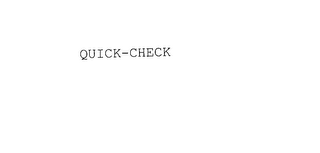QUICK-CHECK