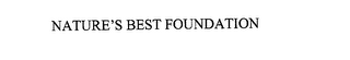 NATURE'S BEST FOUNDATION