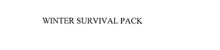 WINTER SURVIVAL PACK