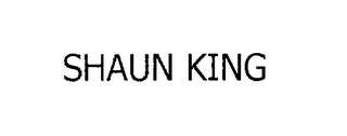 SHAUN KING
