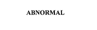 ABNORMAL