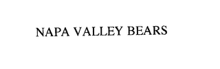 NAPA VALLEY BEARS