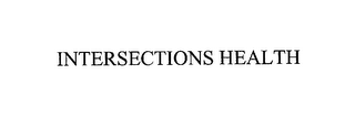 INTERSECTIONS HEALTH