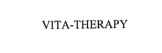 VITA-THERAPY