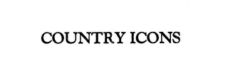 COUNTRY ICONS
