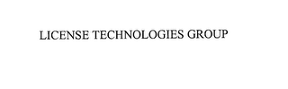 LICENSE TECHNOLOGIES GROUP