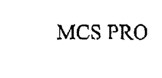 MCS PRO