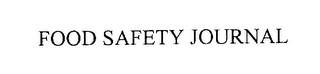 FOOD SAFETY JOURNAL