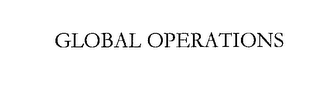 GLOBAL OPERATIONS