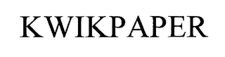 KWIKPAPER