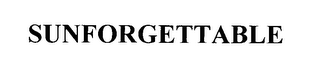 SUNFORGETTABLE