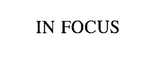 IN FOCUS